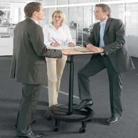 Bewegtes Büro